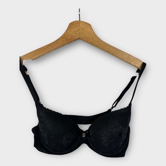 Victoria's Secret Other - Victoria Secret Body by Victoria Lined Demi Bra Black 32C